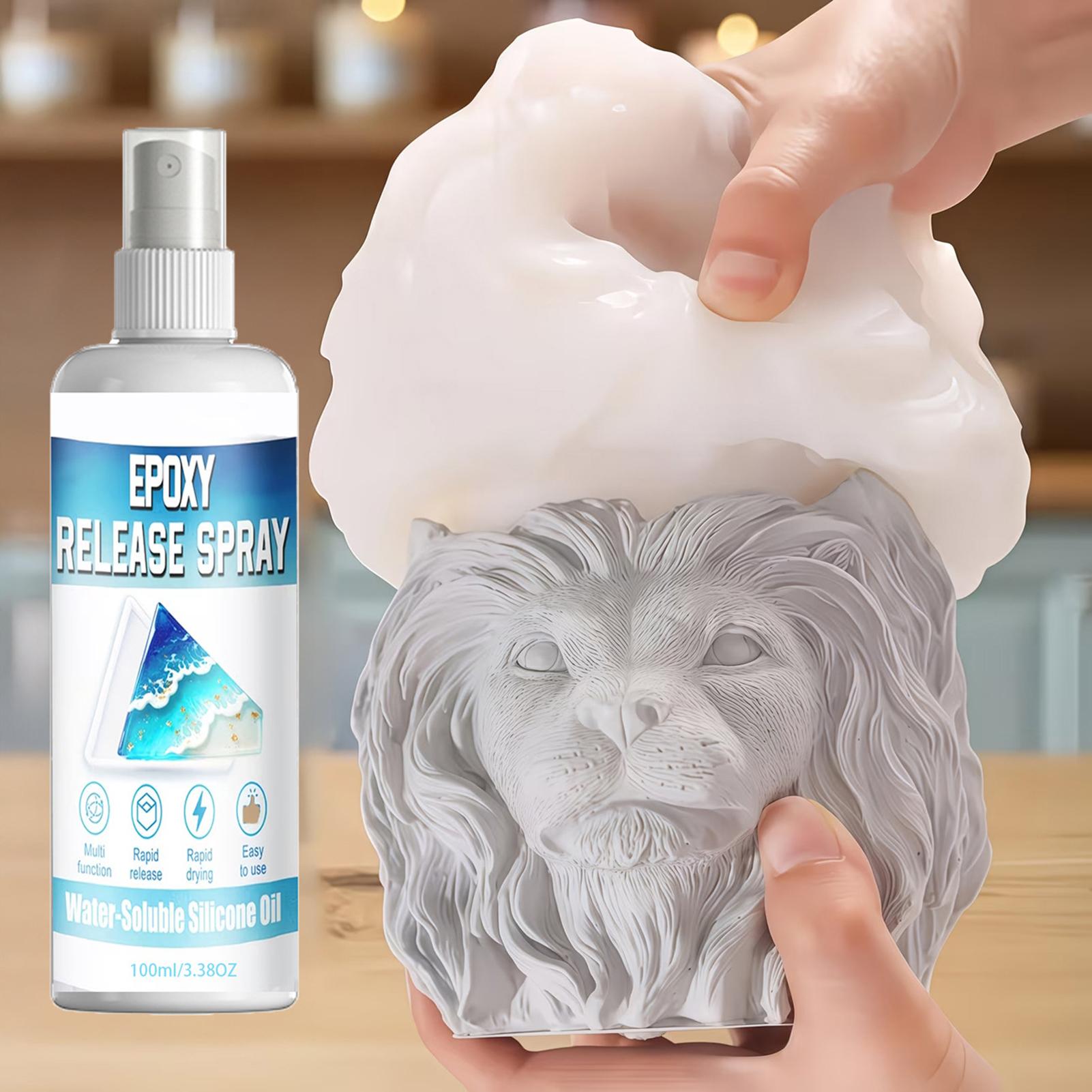 Soap Making In Home - 100ml Silicone Release Spray Epoxy Release