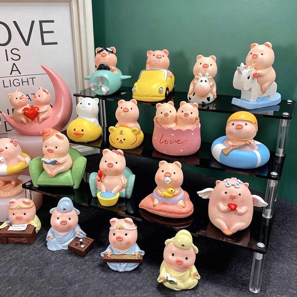 Soap Making Friends - Lucky Pig Silicone Mold Plaster Cement