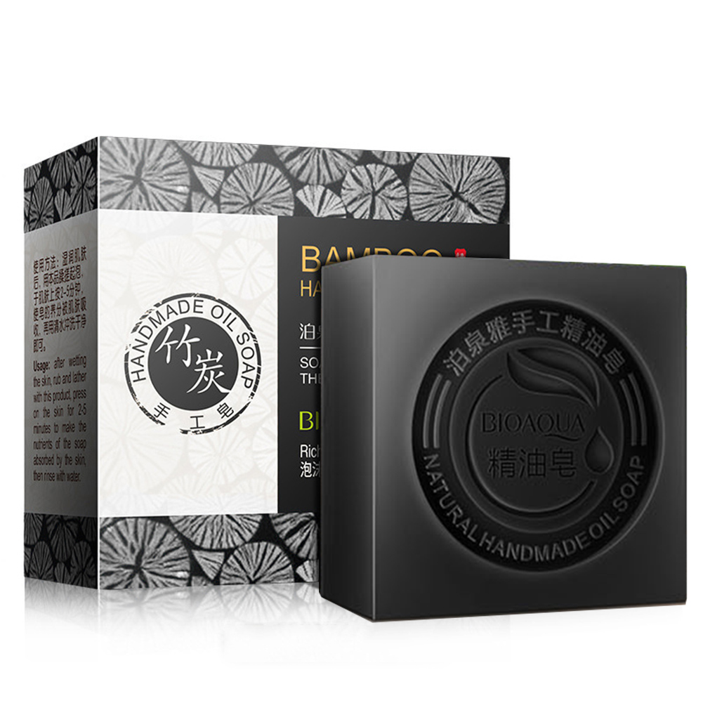 Castor Oil Soap - Bamboo Charcoal Handmade Soap Africa Nigeria