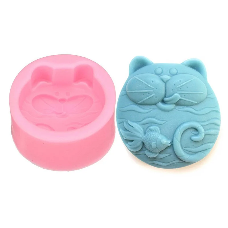 Soap Making Lye - 1PC Non-Stick Silicone Mold 3D Soap