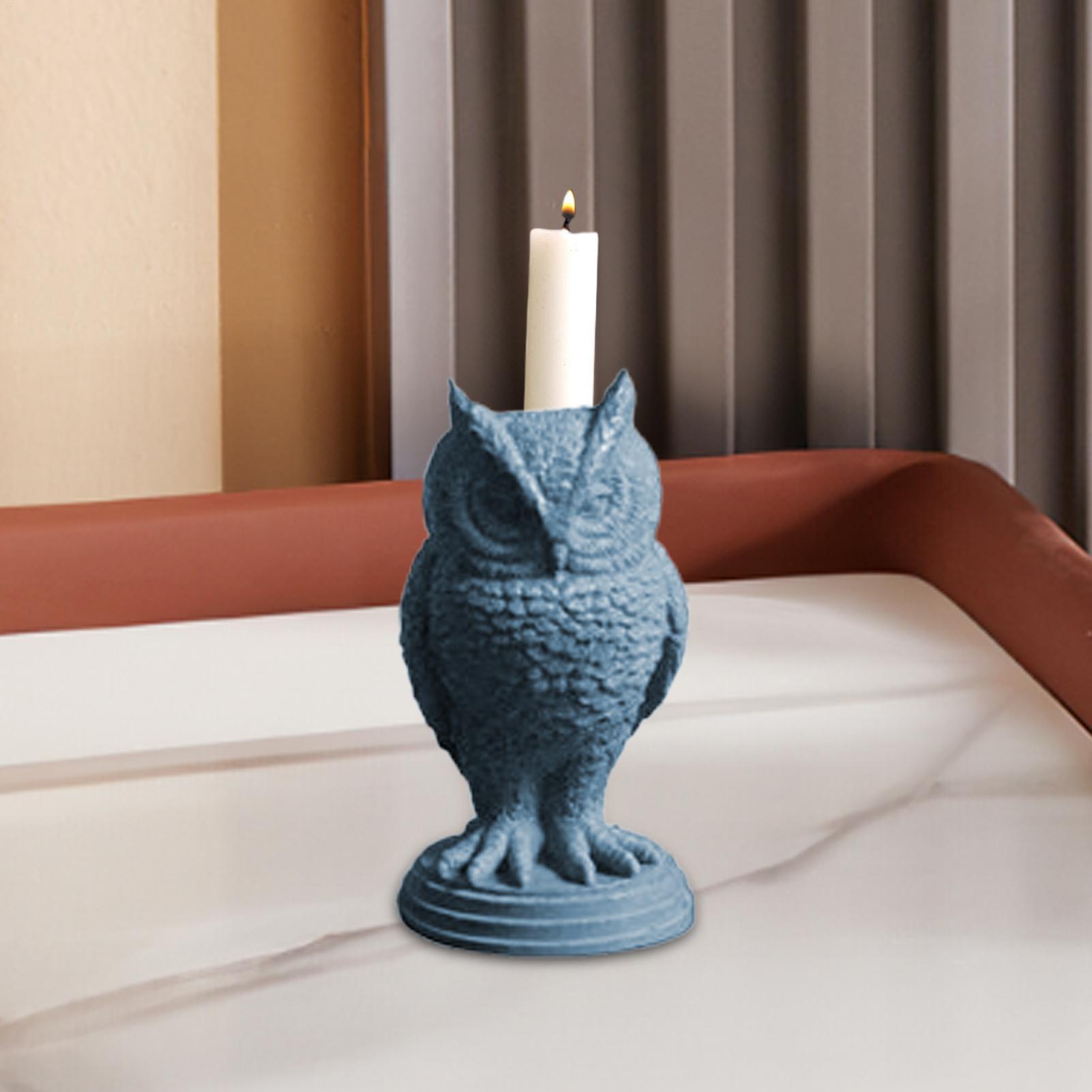 Soap Making Friends - Bird Resin Mold Halloween Bird Sculpture
