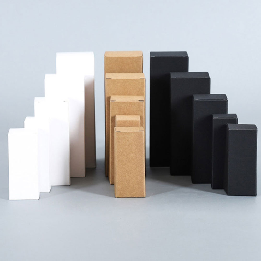 Soap Making Lye - 100pcs Blank Kraft Handmade Soap Box