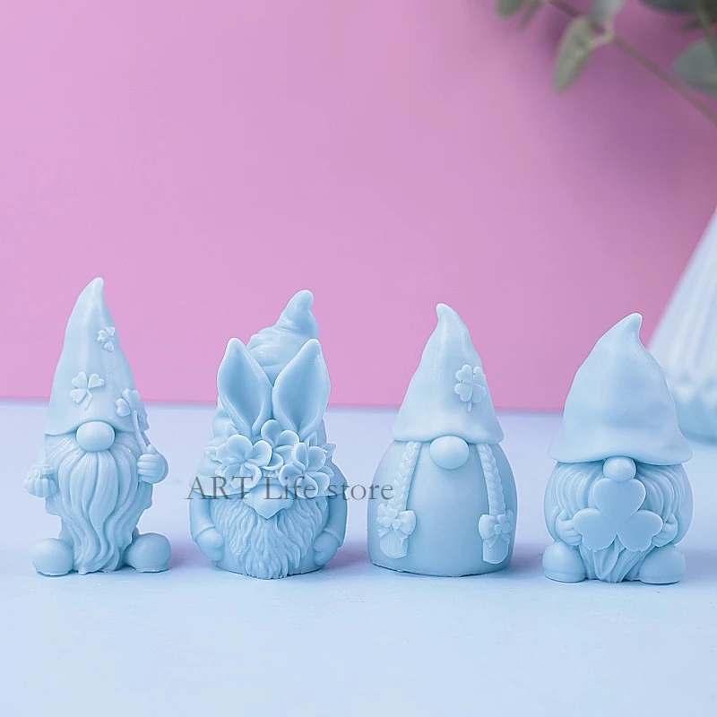 Christmas Dwarf Silicone Candl - огляд і ціна Soap Making In Home