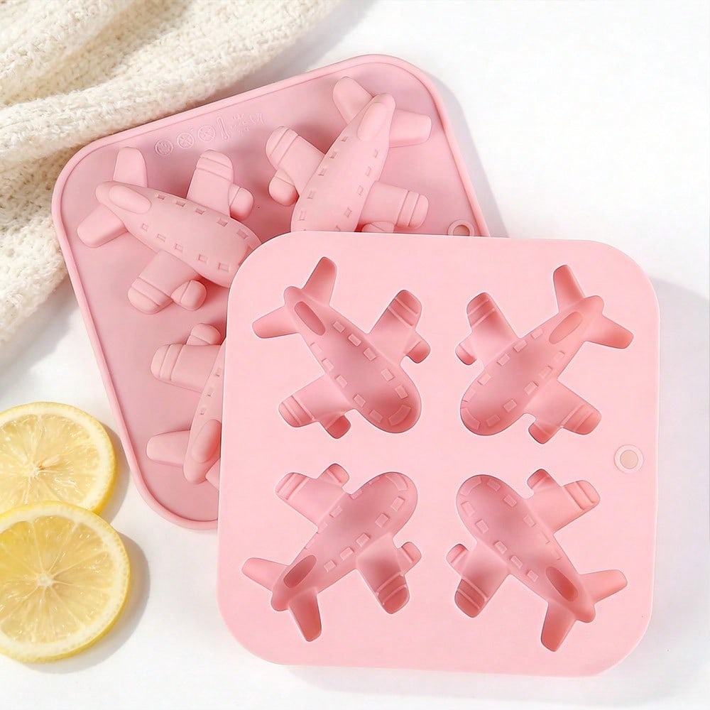 4 Cavity Airplane Silicone Mol - огляд і ціна Soap Making Lye