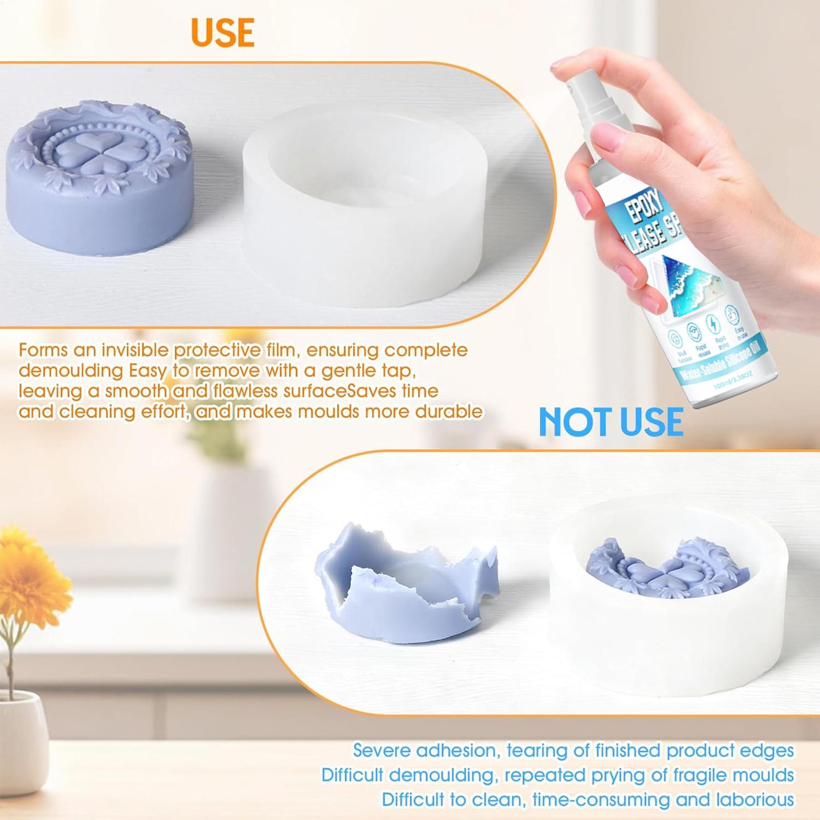100ml Silicone Release Spray E - огляд і ціна Soap Making In Home