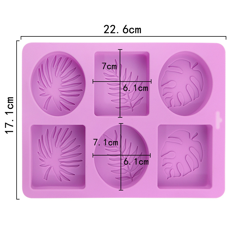 Round and Square Leaf Silicone - огляд і ціна Soap Making Book For Beginners