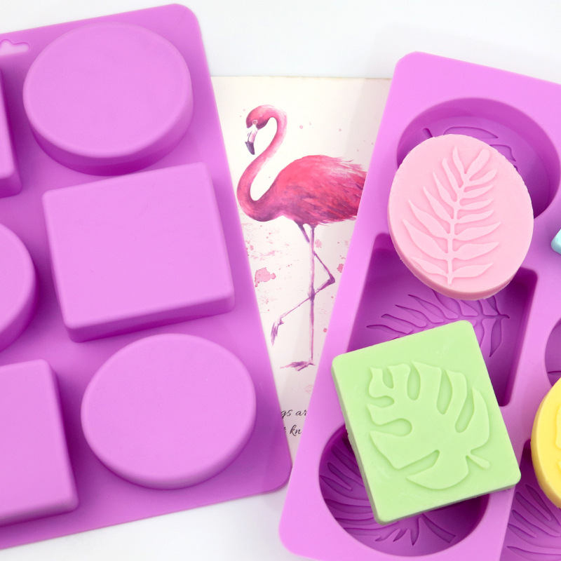Round and Square Leaf Silicone - огляд і ціна Soap Making Book For Beginners