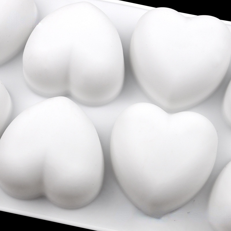 8 Pcs Love Heart Silicone Soap - огляд і ціна Soap Making Book For Beginners