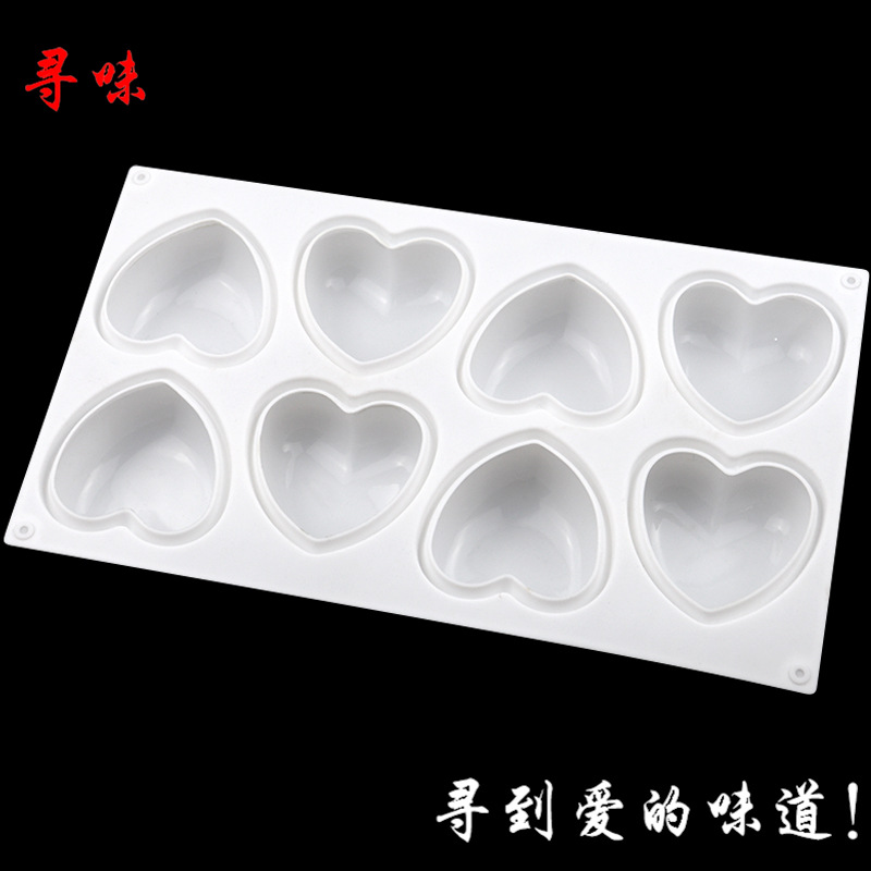 8 Pcs Love Heart Silicone Soap - огляд і ціна Soap Making Book For Beginners