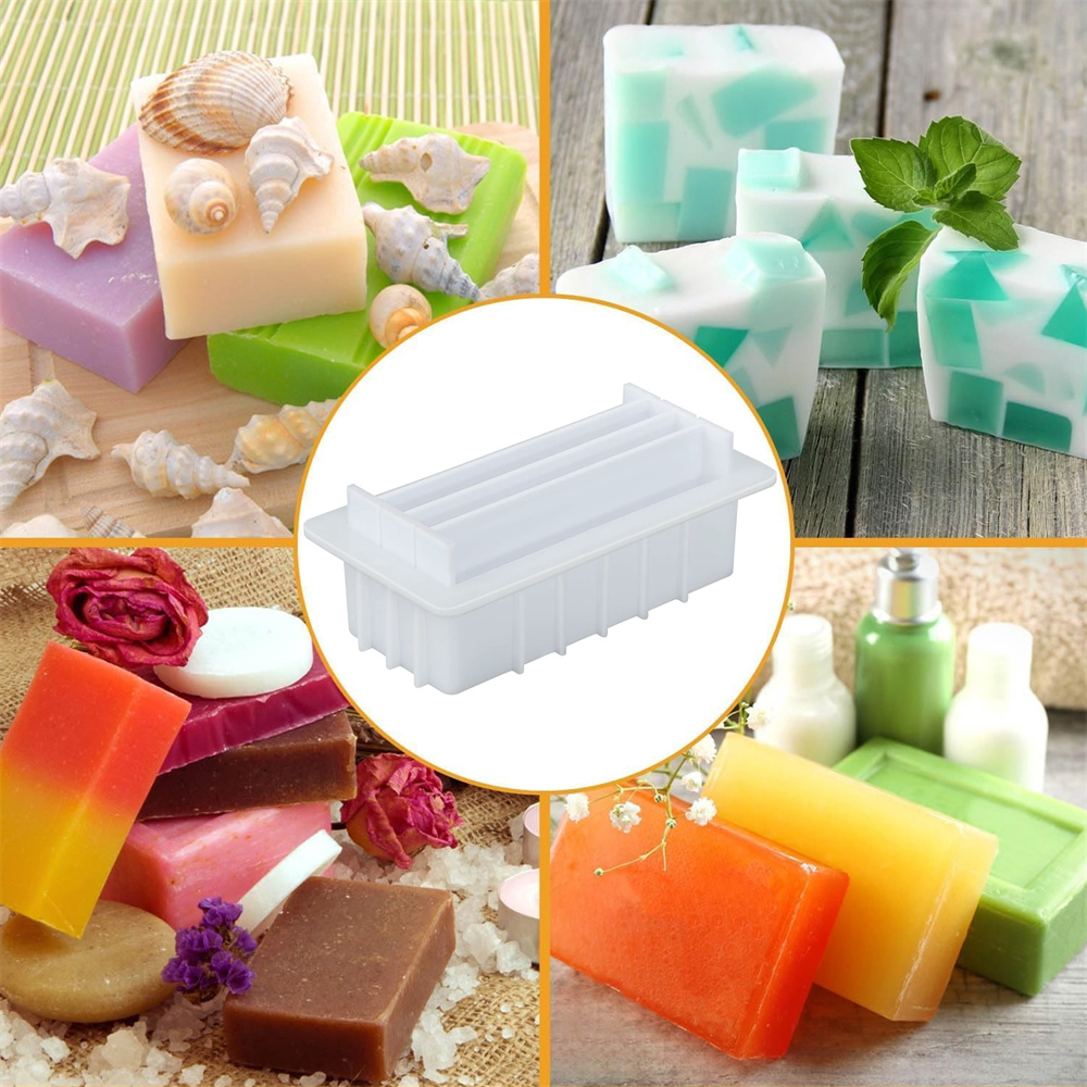 42oz Silicone Soap Mold with 5 - огляд і ціна Soap Making Lye