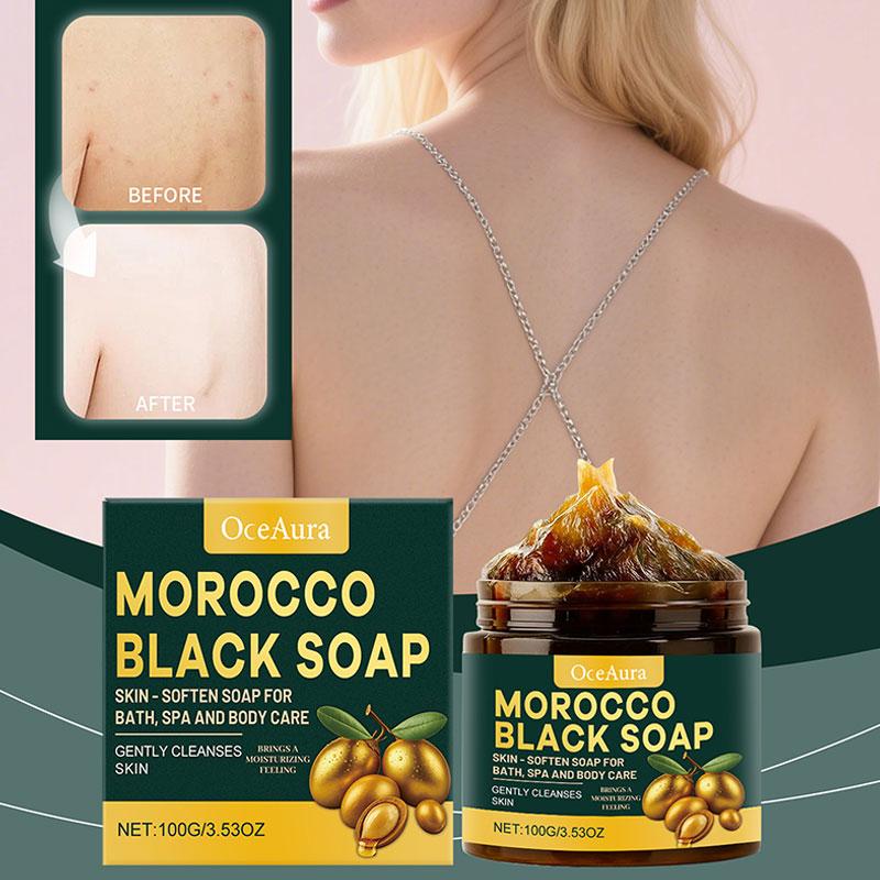 Moroccan Black Soap Deep Clean - огляд і ціна Castor Oil Soap
