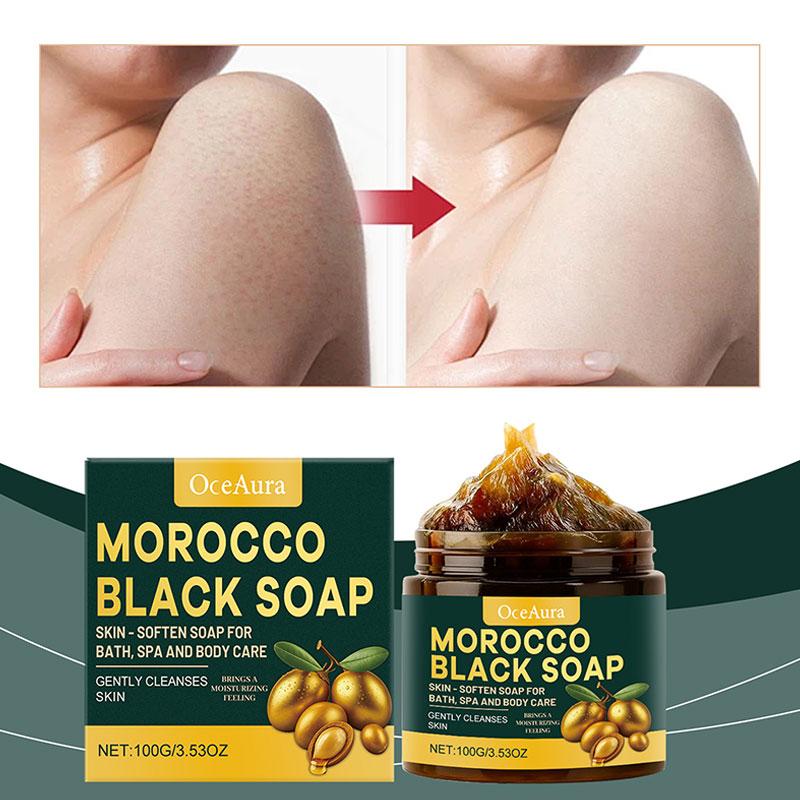 Moroccan Black Soap Deep Clean - огляд і ціна Castor Oil Soap