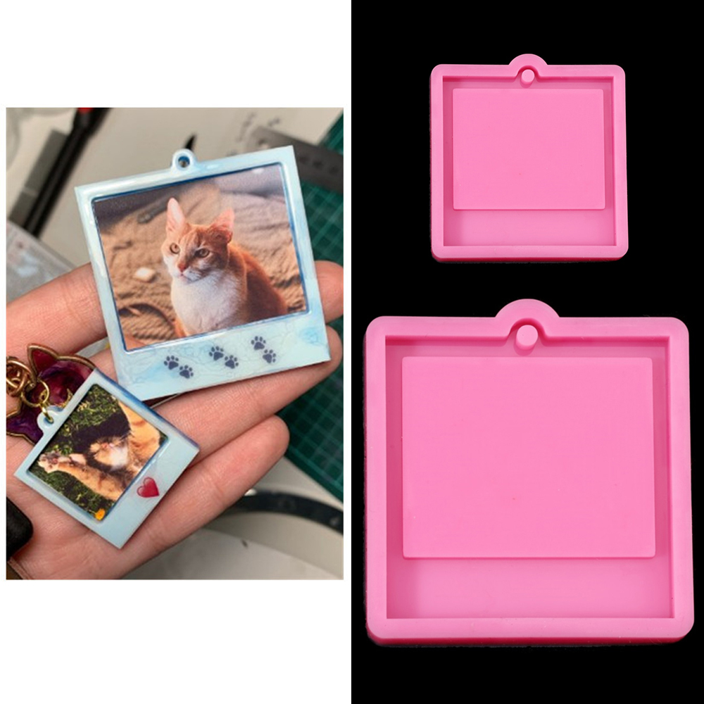 Photo Frame Epoxy Resin Keycha - огляд і ціна Soap Making Lye