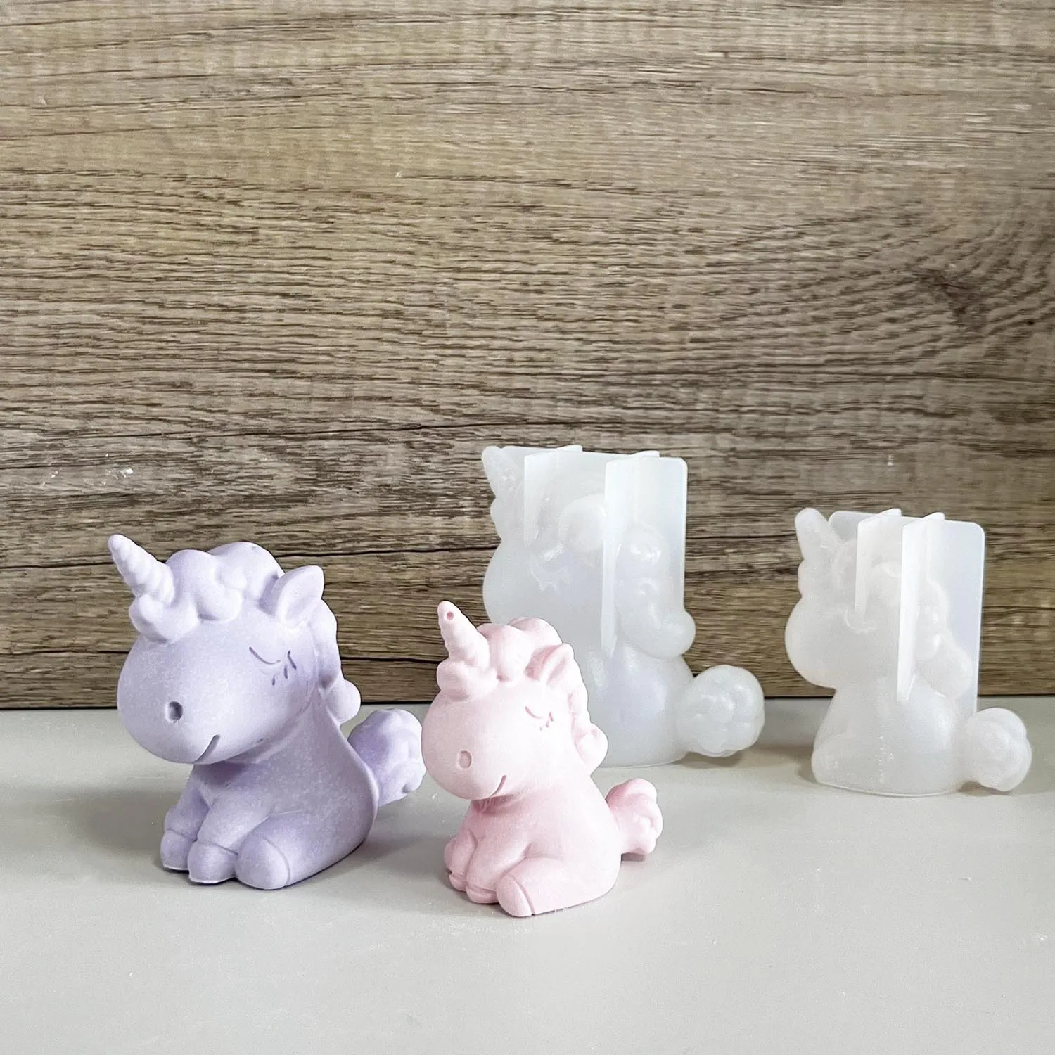 3D Geometric Silicone Unicorn  - огляд і ціна Soap Making Lye