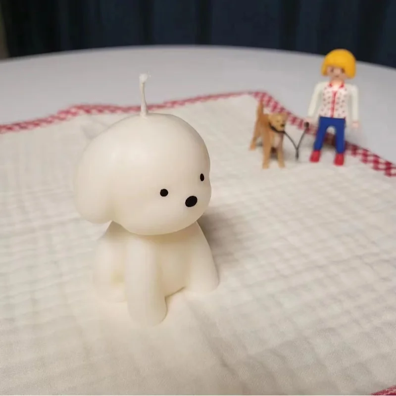 3D Puppy Scented Candle Silico - огляд і ціна Soap Making In Home