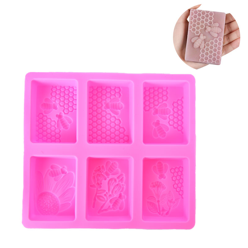 New Sale 1pc Honey Bee Silicon - огляд і ціна Soap Making Lye