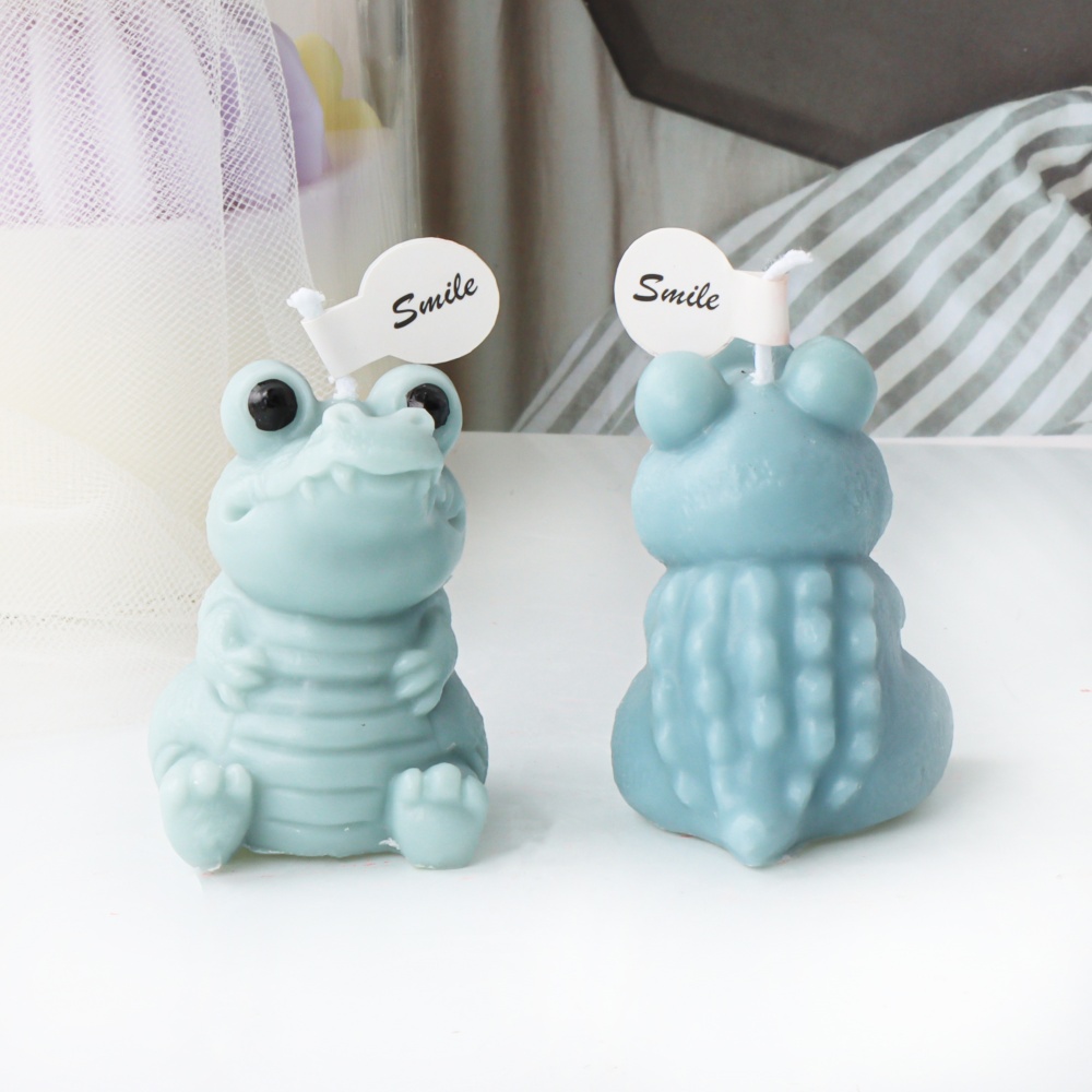 3D Cute Crocodile Candle Silic - огляд і ціна Soap Making In Home