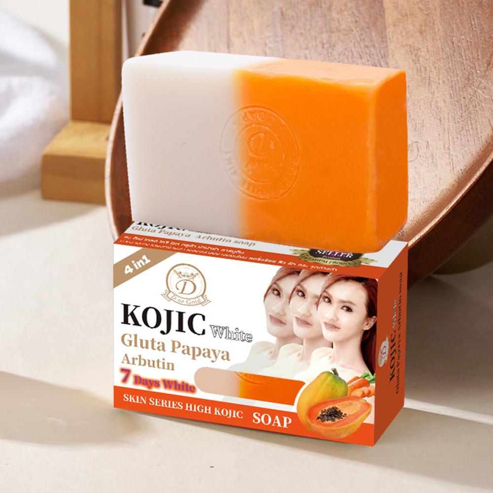 160g Papaya Kojic Acid Essenti - огляд і ціна Castor Oil Soap