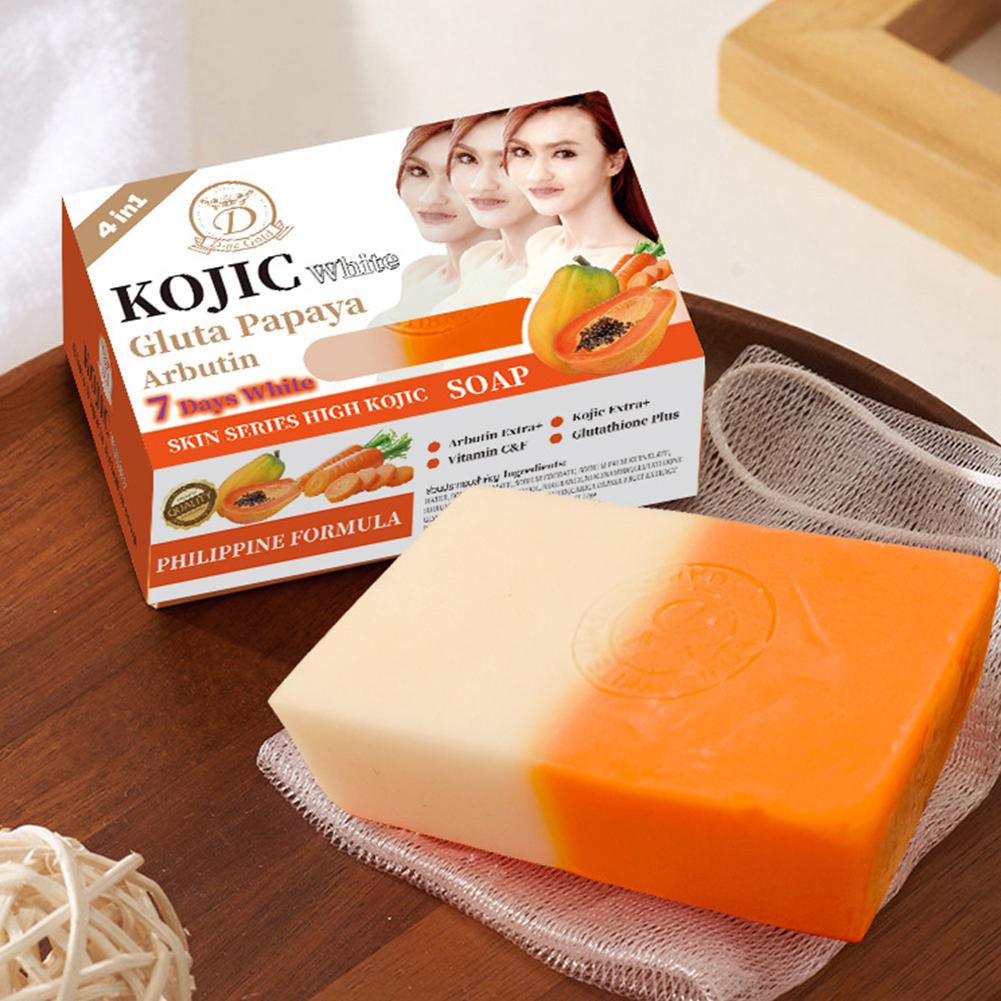 160g Papaya Kojic Acid Essenti - огляд і ціна Castor Oil Soap