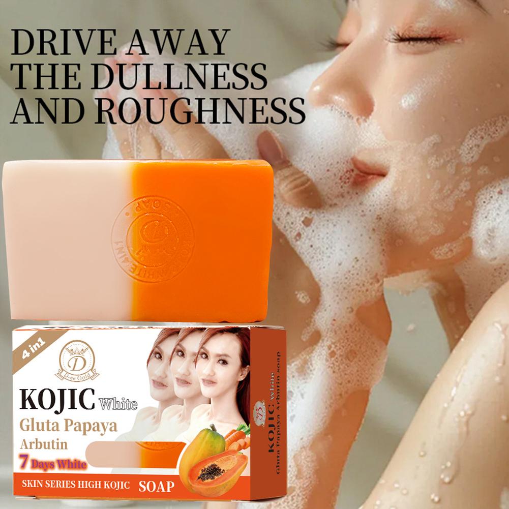 160g Papaya Kojic Acid Essenti - огляд і ціна Castor Oil Soap