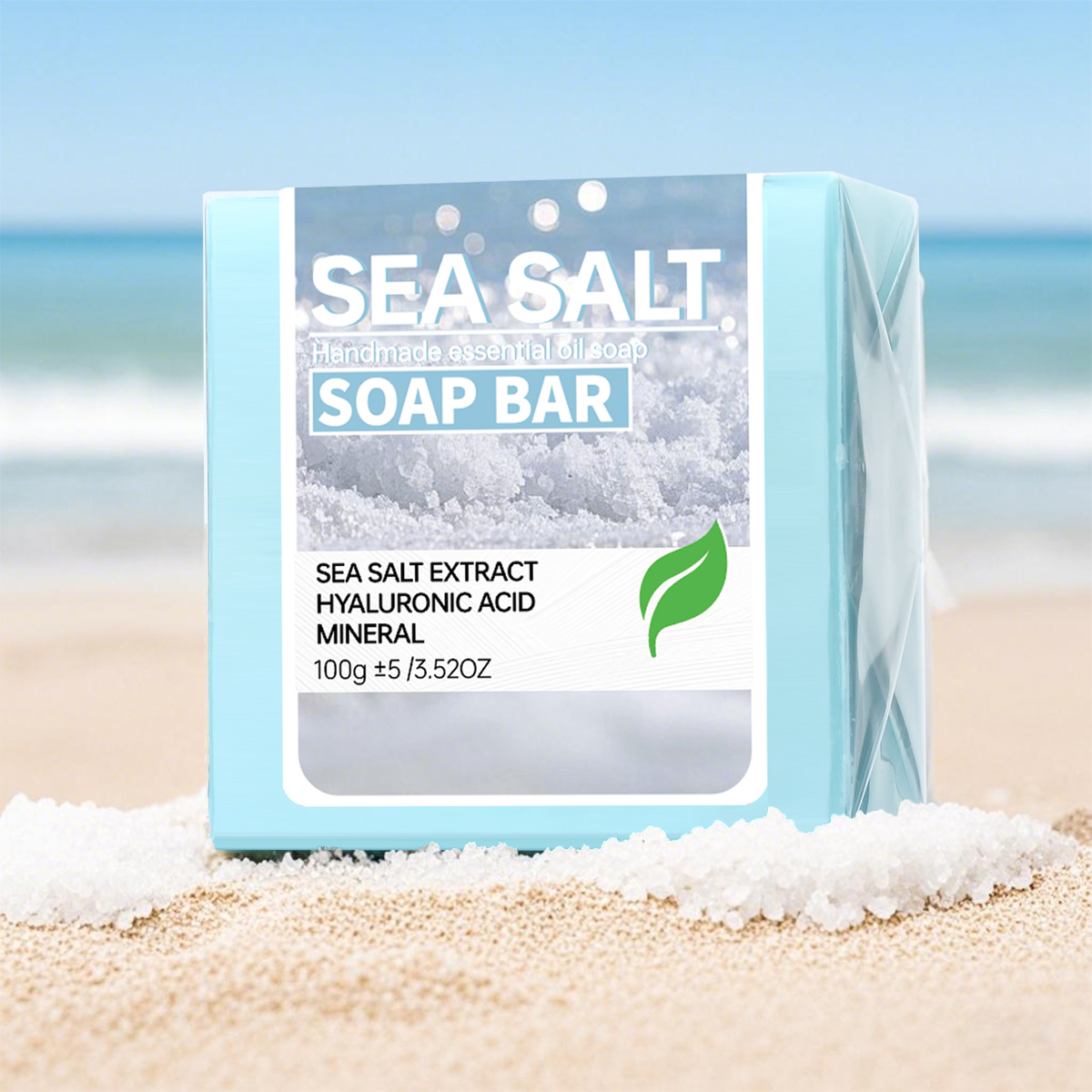 Sea Salt Handmade Essential Oi - огляд і ціна Castor Oil Soap