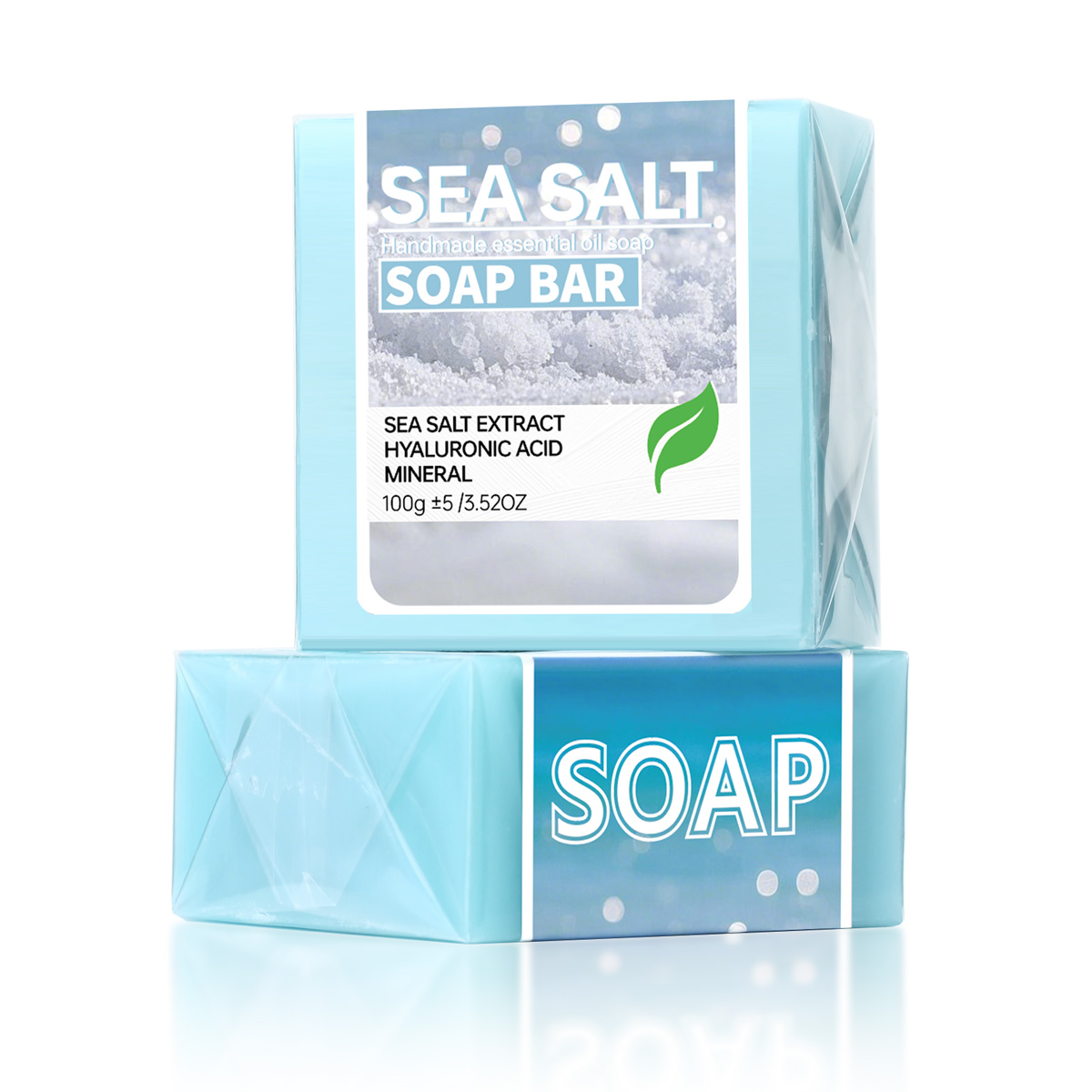 Sea Salt Handmade Essential Oi - огляд і ціна Castor Oil Soap