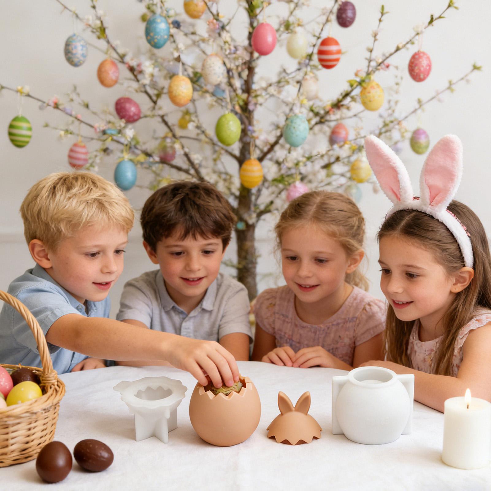 Easter Egg Molds 3D Silicone B - огляд і ціна Soap Making Friends