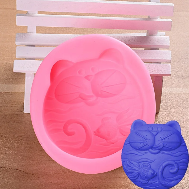 1PC Non-Stick Silicone Mold 3D - огляд і ціна Soap Making Lye