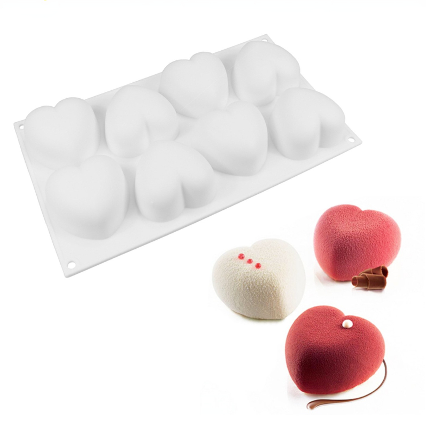 Love Heart Silicone Soap Mold  - огляд і ціна Soap Making Fragrance