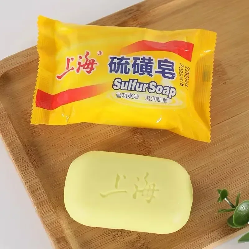 Shanghai Sulfur Soap Kit Unise - огляд і ціна Castor Oil Soap