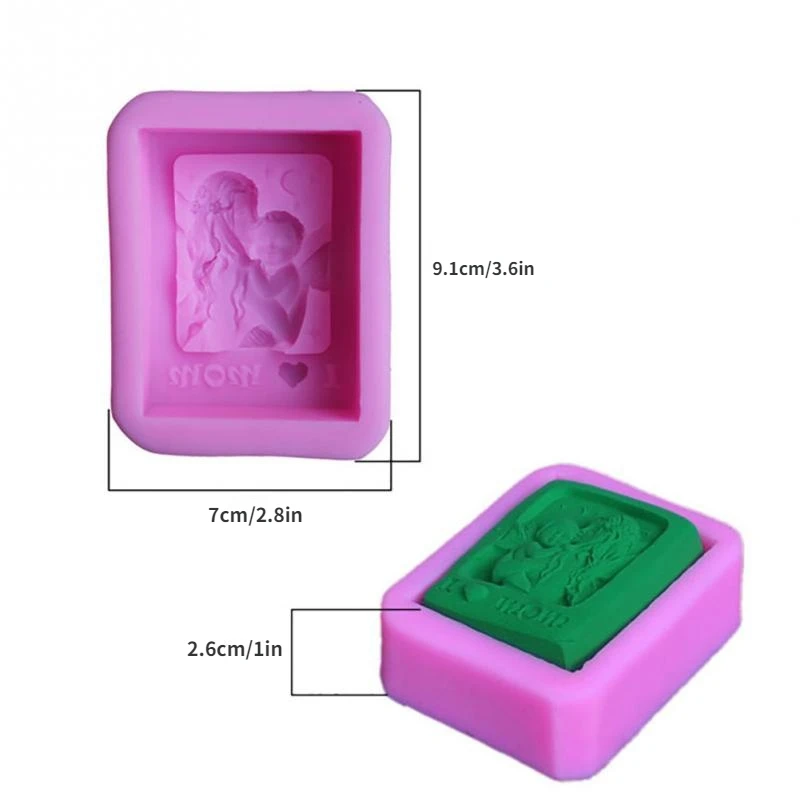 1Pc Mother Holding Baby Love M - огляд і ціна Soap Making Lye