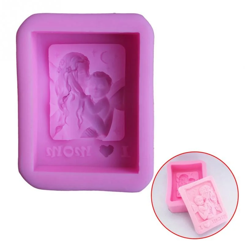 1Pc Mother Holding Baby Love M - огляд і ціна Soap Making Lye