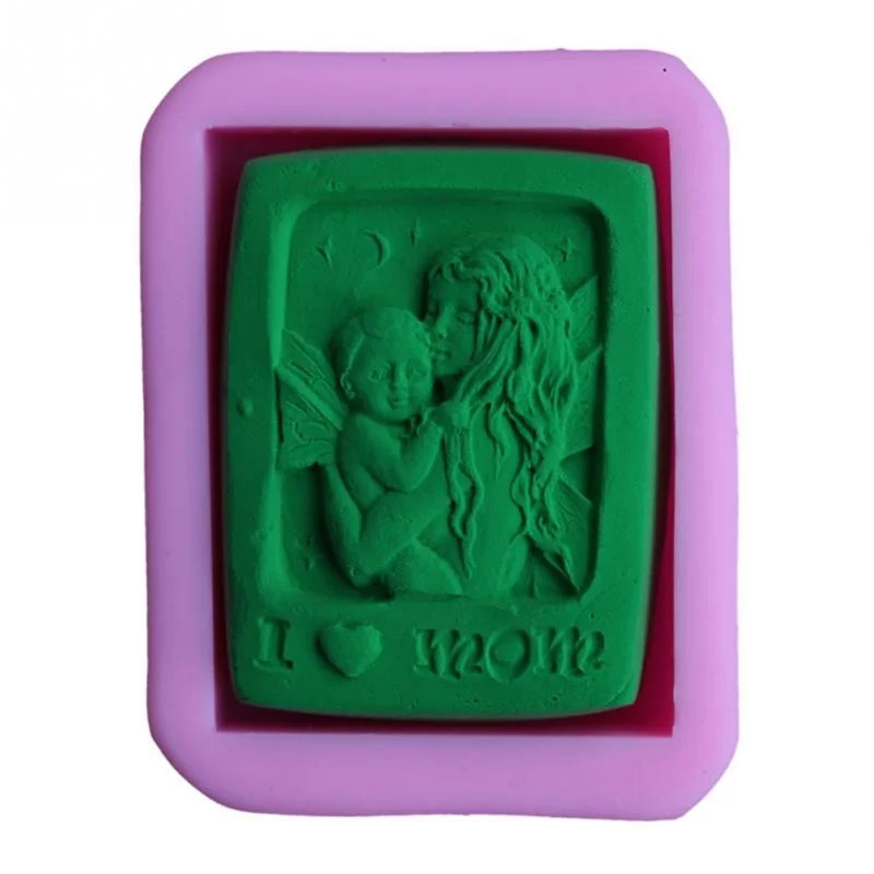 1Pc Mother Holding Baby Love M - огляд і ціна Soap Making Lye