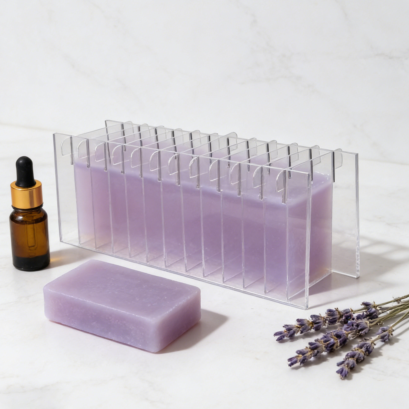 Acrylic Soap Divider Board for - огляд і ціна Soap Making Lye