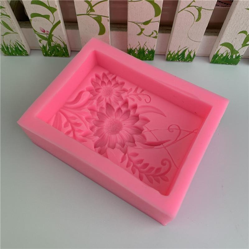 1pc 3D Square Rose Flower Sili - огляд і ціна Soap Making Book For Beginners