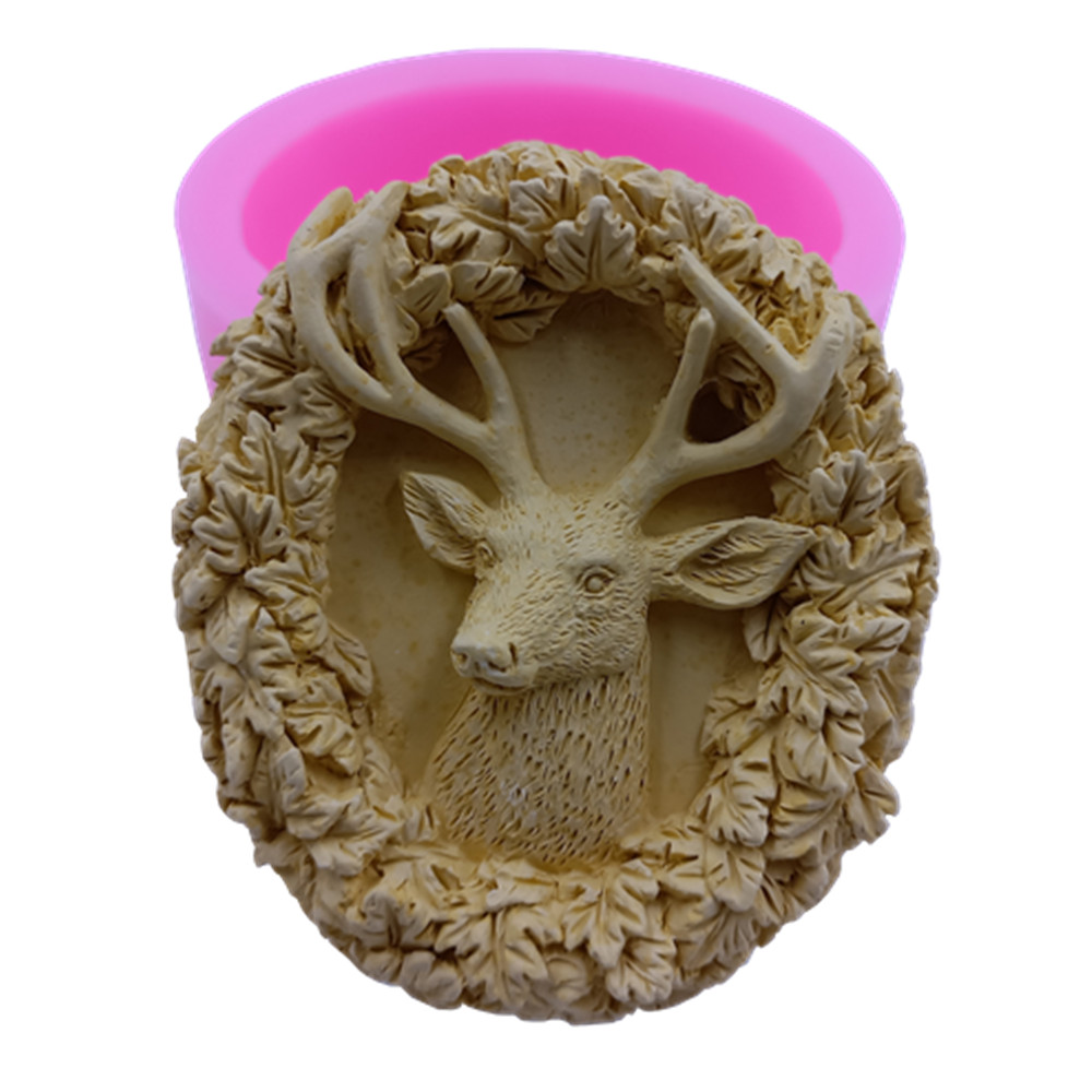 Deer Design Soap Silicone Mold - огляд і ціна Soap Making Lye