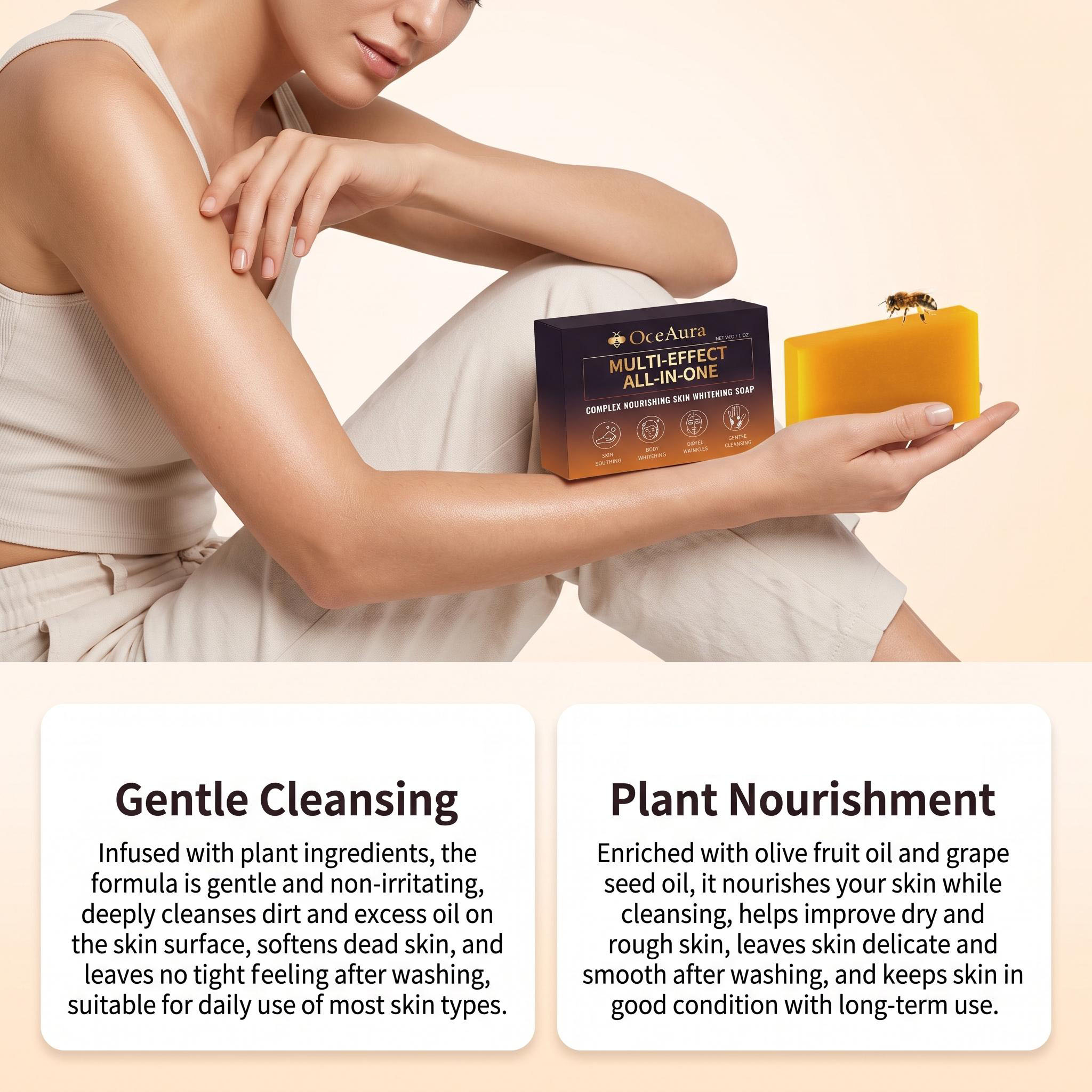 OCEAURA Kojic Acid Soap For Da - огляд і ціна Castor Oil Soap