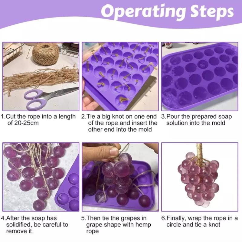 DIY Soap Making Kit Grape Soap - огляд і ціна Soap Making Book For Beginners