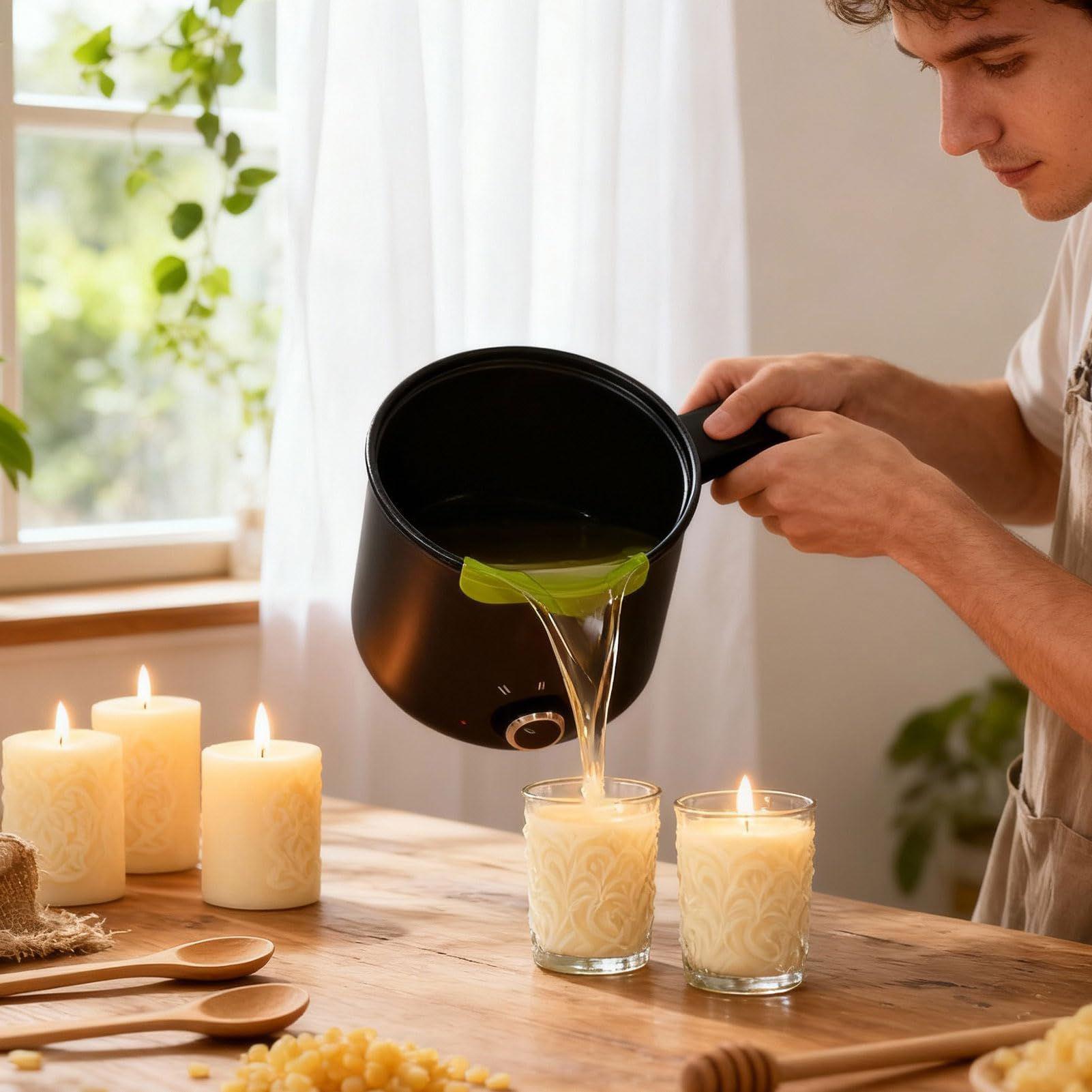 Candle Wax Melting Pot 1.5L La - огляд і ціна Soap Making Book For Beginners