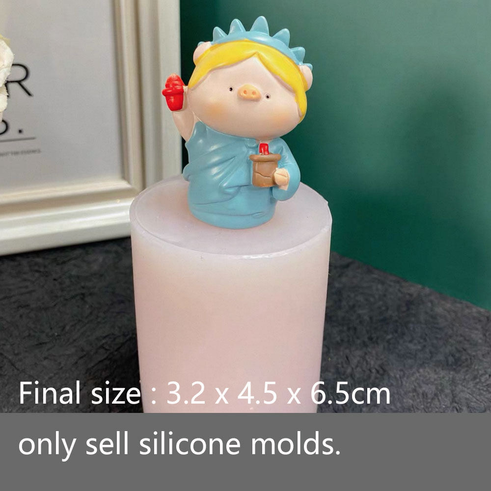 Lucky Pig Silicone Mold Plaste - огляд і ціна Soap Making Friends