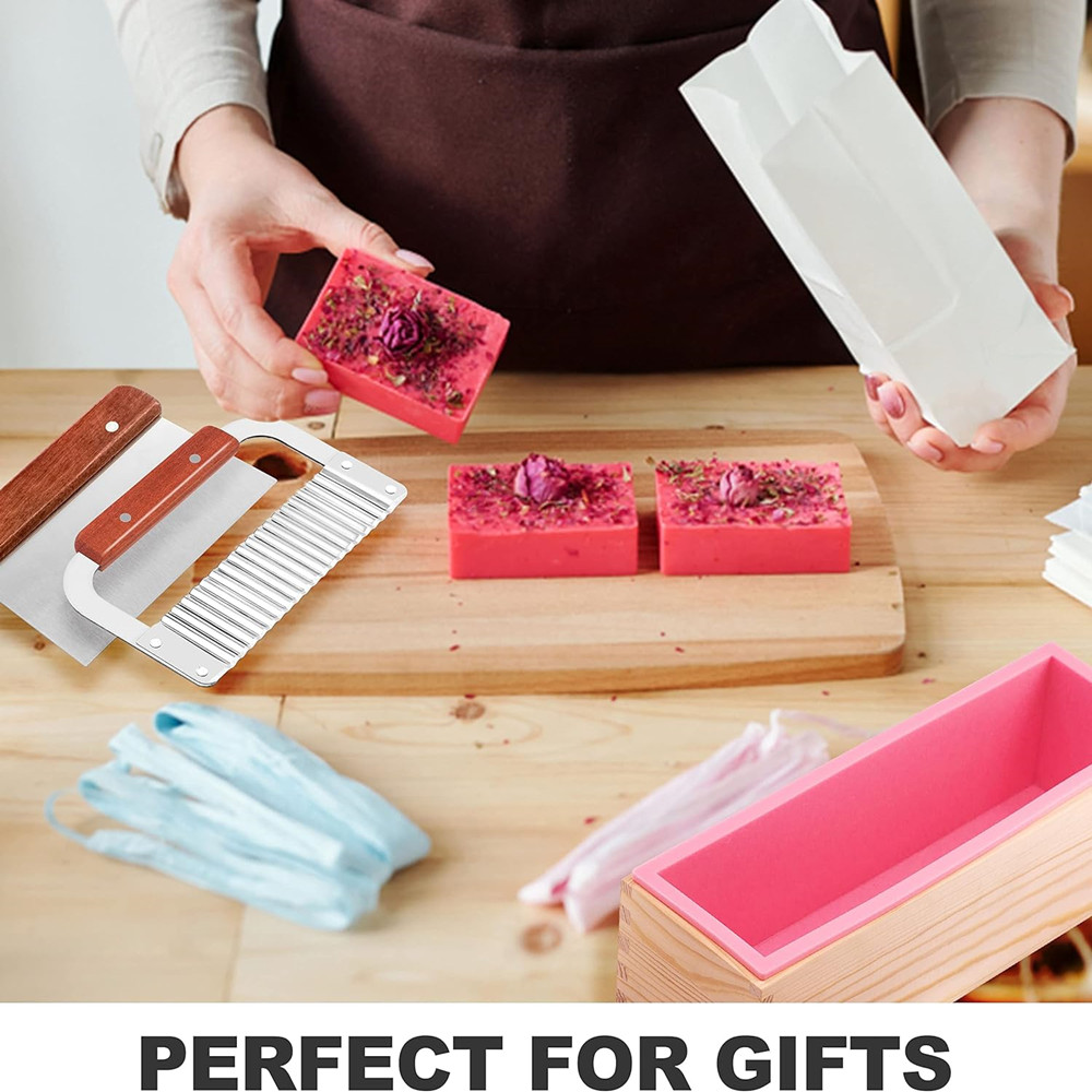 1.2L Silicone Soap Molds Kit 4 - огляд і ціна Soap Making Book For Beginners