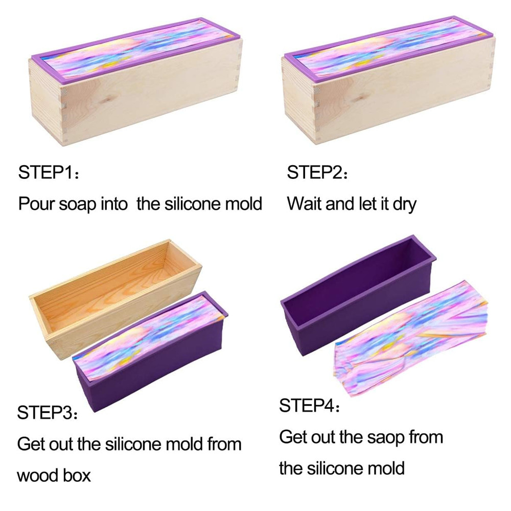 1.2L Silicone Soap Molds Kit 4 - огляд і ціна Soap Making Book For Beginners