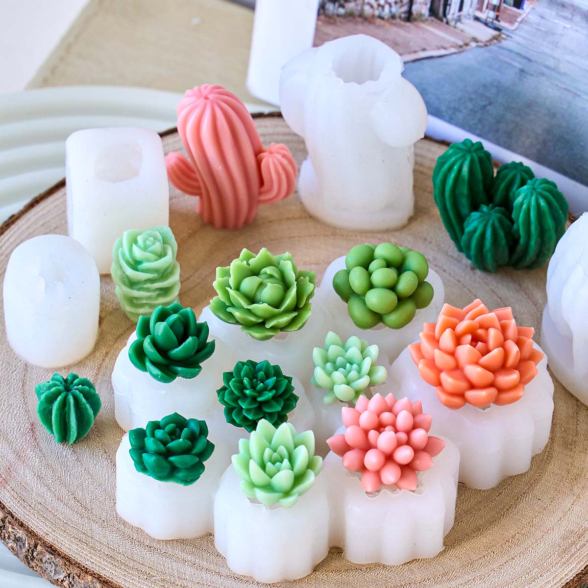 3D Succulent Kit Silicone Cand - огляд і ціна Soap Making Book For Beginners